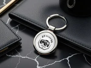 Designer Pet Keyring Tag Alloy Stylish